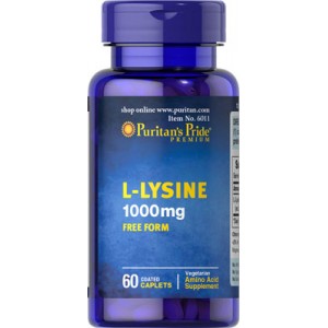 L-Lisina, 1000 mg - 60 cap.