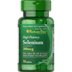 Selenio, 200 mcg