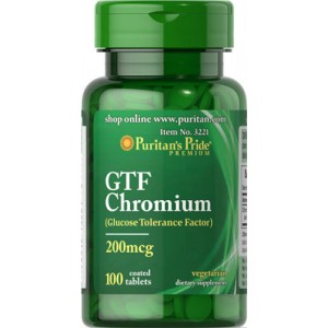 Cromo GTF, 200 mcg - 100 cap.