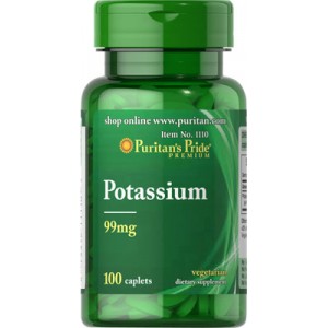 Quelato de potasio, 99 mg - 100 cap.