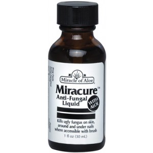Antimicótico Miracure con aloe líquido - 30 ml